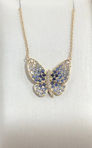 Sapphire Butterfly