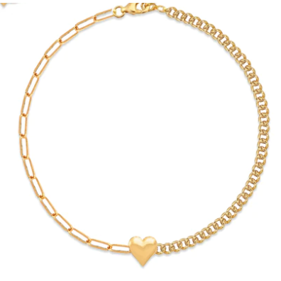 Puffy Heart Bracelet