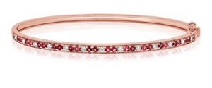 Diamond Gemstone Bangle