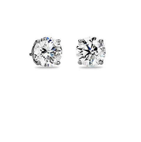 Round Solitaire Studs